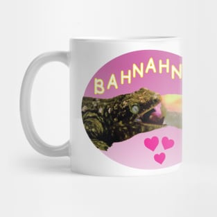 Muriel Loves Bahnahnah (pink color) Mug